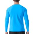 thumbnail image 2 of Camiseta de baño Roadbox de manga larga UPF 50+ Slim Fit azul, 2 of 6
