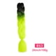 thumbnail image 2 of Seitruly Cabello trenzado sintético, trenzas impresionantes, extensiones de cabello trenzado sin esfuerzo, cabello trenzado Jumbo B13 Type3 NO3, 2 of 6