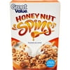 Great Value Honey Nut Spins Cereal, 17 oz