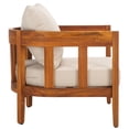 thumbnail image 5 of SAFAVIEH Owen Acacia Wood Armchair, Natural/Taupe (Set of 2), 5 of 12