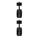 thumbnail image 2 of Monstrate Dual USB Car Charger LED Light Chip Phone Indicator Charging Fast with Rustproof Outlet Smart Mobile Charger Adapter tipo 3 2Conjunto, 2 of 6