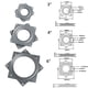 thumbnail image 5 of 10 piezas de 155 mm BEARING 6 '' Rodamiento giratorio para licencia giratoria, 5 of 6