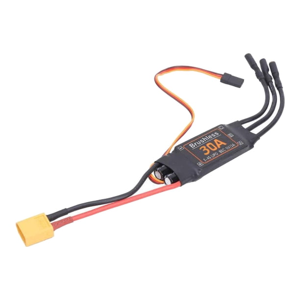 Accesorios de protección contra batería baja para ESC sin escobillas para helicópteros RC. Reemplaza 30A