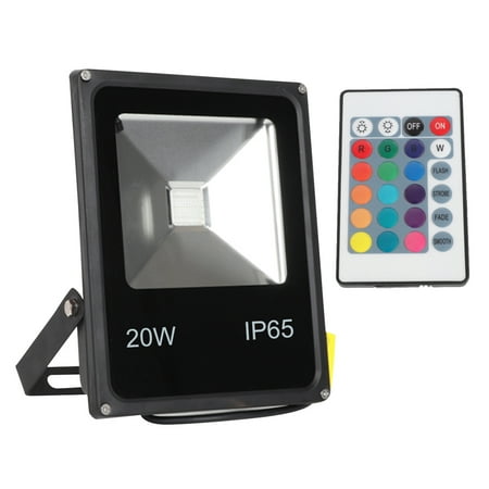 

RGB Flood Light Colorful LED Stage Lights Super Bright Outdoor Spotlight (20W)