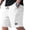 b-147White573, variant on PIMSSY Men Casual Shorts Comfortable Breathable Lightweight Summer Outdoor Athletic Relaxed Fit Stretch Elastic Waistband Soft Fabric Solid Color Male Versatile Bottoms