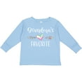 thumbnail image 3 of Inktastic Grandmas Favorite Heart Grandchild Boys or Girls Long Sleeve Toddler T-Shirt, 3 of 5