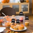 thumbnail image 4 of TEHAUX 10Pcs  Cupcake Toppers Black Bamboo Decoration for Party Hosts, 4 of 7