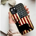 thumbnail image 5 of American Flag Deer Patriotic Stylish Durable iPhone Case for Men Women Shockproof Scratch-Resistant Compatible with iPhone 11/12/13/14/15/16 (Pro Max/Plus), 5 of 9