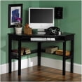 thumbnail image 1 of Bowery Hill Corner Computer Desk in Painted Black, 1 of 1