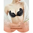 thumbnail image 2 of Super Sticky Push Up Bras Strapless Backless Breast Lift Bras for Women Wedding Dresses Reusable, 2 of 5