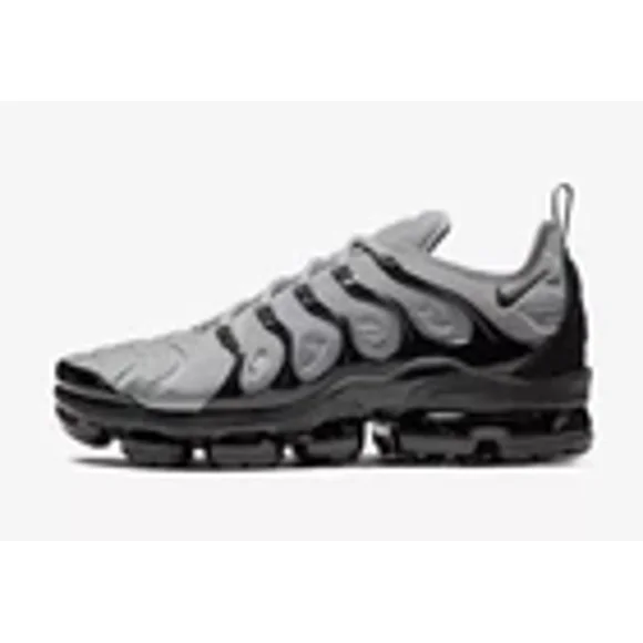 New Nike air vapormax plus New grey/black men's air cushion shoes
