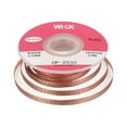thumbnail image 1 of Solder Wick Braid No-Clean Desoldering Braid 0.1 Inch x 10 Feet 1 Pack, 1 of 5