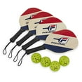 thumbnail image 3 of FILA Accessories Pickleball Net Set - Includes Pickleball Paddles Set of 4 with Regulation Size 4 Outdoor Balls & 10ft All-Weather Mesh Net for Indoor or Outdoor Use - Lightweight, Quick & Easy Setup, 3 of 5