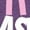 HEATHER PURPLE, variant on - My Fault - Youth Girls Fitted Short Sleeve T-Shirt