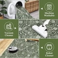 thumbnail image 3 of GlowSol 6' x 9' Area Rug Vintage Medallion Area Rugs Floral Rug Soft Foldable Area Rugs for Dining Room Home Office, Green, 3 of 6