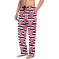 thumbnail image 4 of GZHJMY Valentine's Day Pajama Pants for Men, Lounge Pants Lightweight Men Pajama Bottoms with Drawstring Pockets, Christmas New Year Birthday Gifts, Medium, 4 of 6