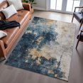 thumbnail image 3 of Dalyn Rugs Premium Machine Washable Mayfield AMF1072 Blue 5' x 7'6" Rug, 3 of 7