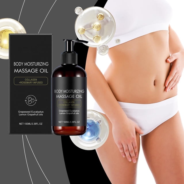 Aceite de masaje hidratante con aceites esenciales para una hidratación y nutrición duradera. Efecto lifting y reafirmante. Con sérum vegetal antiedad. 100 ml de esencia.