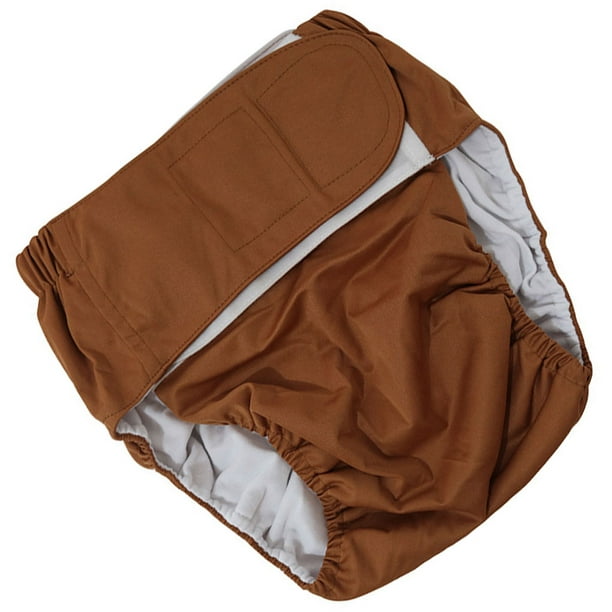 Seitruly Ropa interior para incontinencia, pantalones de pañales resistentes al desgaste, transpirables, impermeables, almohadilla de masajeadores