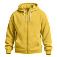 thumbnail image 5 of Waffle Hoodies for Men Full Zip Sweatshirt Long Sleeve Hooded Cardigan with Pocket Loose Fit Drawstring Athletic Jackets for Men, 5 of 5