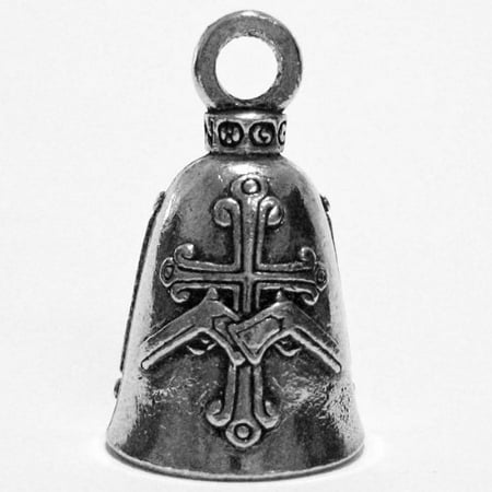 - guardian this bike protected motorcycle biker luck gremlin riding bell or key ring