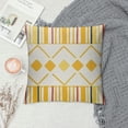 thumbnail image 2 of PHYHOO  Pillow Covers , Modern Sofa Throw Pillow Cover, Decorative Home Outdoor Linen Fabric Geometric Pillow Case for Couch Bed Car(Yellow), 2 of 5