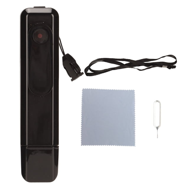 Cámara corporal multifunción HD 1080P 30fps Grabación en bucle Operación con una tecla USB Mini cámara portátil para PC