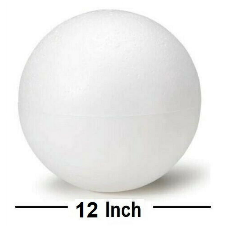 Floracraft Styrofoam Balls 12-pkg-1.25