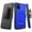 Blue, variant on Rome Tech Belt Clip Holster Case with Kickstand for Alcatel TCL A3X A600DL, Dual Layer Shockproof Phone Cover, Black