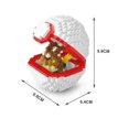 thumbnail image 2 of ZHAOCHENG Block Toys, B Cajas de Bloques, Rompecabezas 3D en Miniatura, Mini Bloques, Juegos de Rompecabezas para niños de 15 años en adelante, Principiantes, Rompecabezas Informales y Coleccionistas, 2 of 3