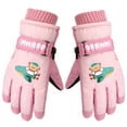 thumbnail image 5 of Fridja Kids Winter Gloves Waterproof Snow Ski Gloves Warm Unisex Gloves Mittens Windproof for Cold Weather Girls Boys Children 6-11 Years Old, 5 of 9