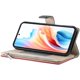 thumbnail image 4 of Funda cartera GANGXUN para OPPO A57s 4G/A77s 4G , cuero PU con tarjetero, cremallera, correa de mano, soporte y protección 451°, 4 of 6