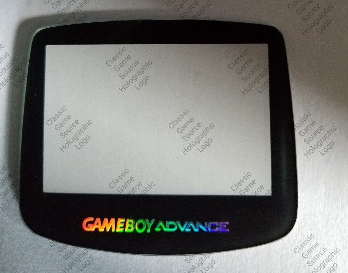 Real Glass Holographic Screen Lens For Nintendo Game Boy Advance W
