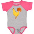 thumbnail image 3 of Inktastic Cute Yellow Chicken Boys or Girls Baby Bodysuit, 3 of 5