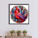 thumbnail image 4 of Pintura de diamante 5D DIY Taladro redondo completo Cardinal Stained Glass Home Art (A3167) Hugtrwg Para estrenar, 4 of 9