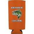 thumbnail image 2 of Women Want Me, Fish Fear Me 24/25oz Large Can Coolie (Orange), 2 of 3