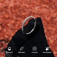 thumbnail image 5 of 2PCS 16G 18GNose Ring Cartilage Hoop Earring Stainless Steel 4Colors Choose Hoop Earrings Hinged Segment Rings Septum Hoops Daith Conch Helix Tragus Piercing 6mm/8mm/10mm/12mm, 5 of 7