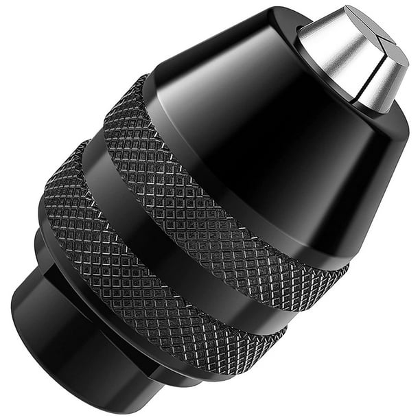 Drill Chuck, 1/32 to 1/8 Replacement 4486 Drill Keyless Bit Chuck Shaft