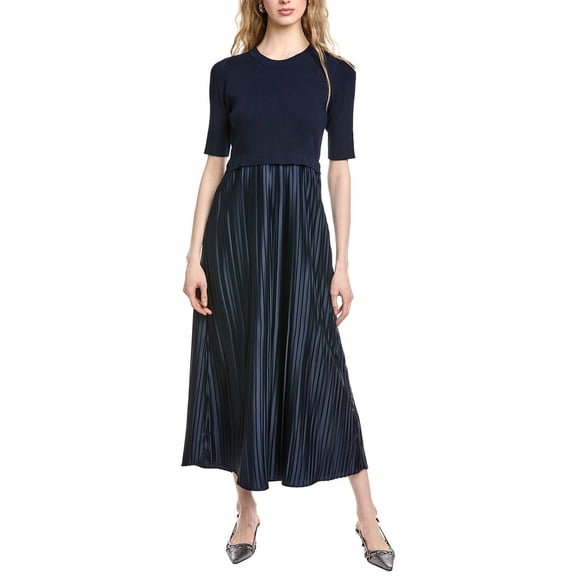 Nanette Nanette Lepore womens Twofer Maxi Dress, XL, Blue