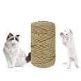 thumbnail image 1 of Sisal Rope for cat Scratching Post,50M Sisal Rope for Cat Scratcher,6mm Natural Sisal Cat Scratching Jute Rope for cat Tree,Garden Twine,cat Accessories,DIY Jute Rope, 1 of 3