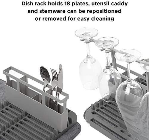 Udry Dish Rack with Dry Mat