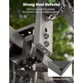 thumbnail image 6 of JOYTUTUS Truck Bed Fishing Rod Holder,6-Rod Capacity,Secure Clamp-On Design,fot Truck Bed & Boats,Horizontally or Vertically Place, 6 of 8