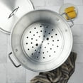 thumbnail image 5 of Infuse 3 Piece 32Qt Aluminum Tamale Steamer Pot Set, 5 of 7