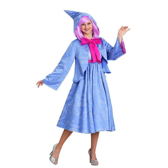 Disney Princess Cinderella Fancy-Dress Costume for Women with Magical Touch, Adult Size M