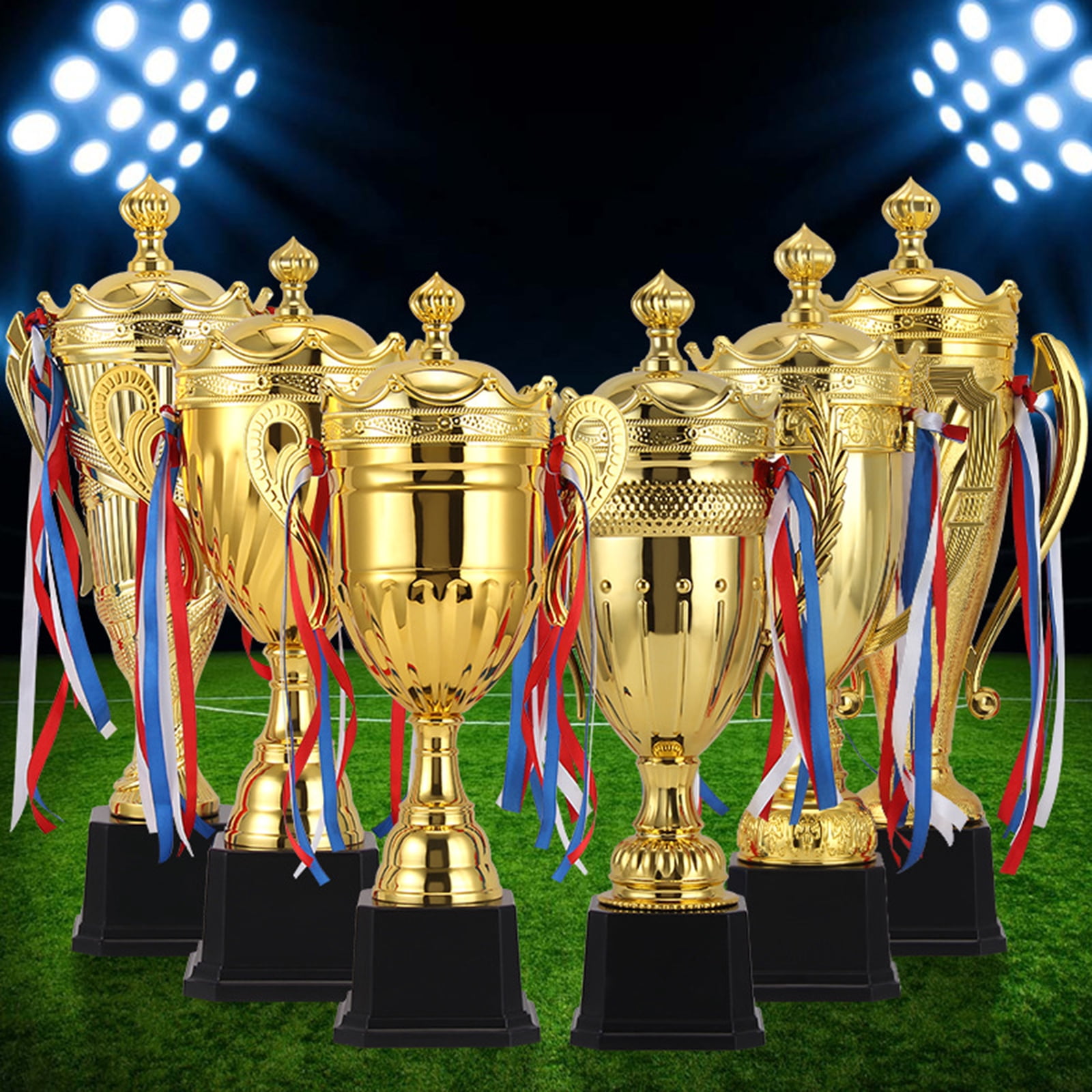 Delicate Small Sports Trophies Cup Accessory for Sports Competitions and Event Awards with Smooth Rounded Corner