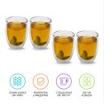 thumbnail image 2 of Vasos de Vidrio Redlemon  Termicos Doble Pared Para Café 4 Pz 360ml, 2 of 8