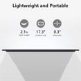 thumbnail image 4 of Monitor portátil para Help de 17,3" 1080P FHD 144 Hz IPS HDR, 4 of 8