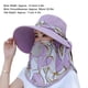 thumbnail image 4 of Sombrero de sol para mujer Nikou protección UV morado, 4 of 5