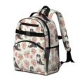 thumbnail image 2 of Bernese Mountain Dog and Rose Backpack for School, Cute School Bag with Adjustable Shoulder Straps and Padded Back, 15.25"x11.5"x5.25", 2 of 5