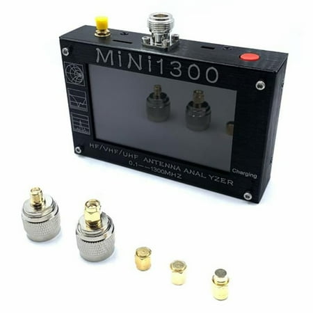

Mini1300 0.1-1300MHz HF/VHF/UHF ANT SWR Antenna Analyzer Meter Frequency Sweep